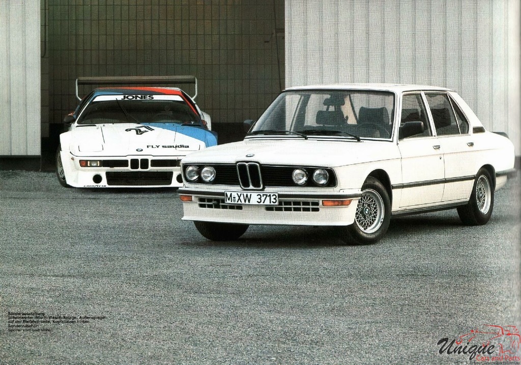 1980 BMW 535 Brochure Page 3